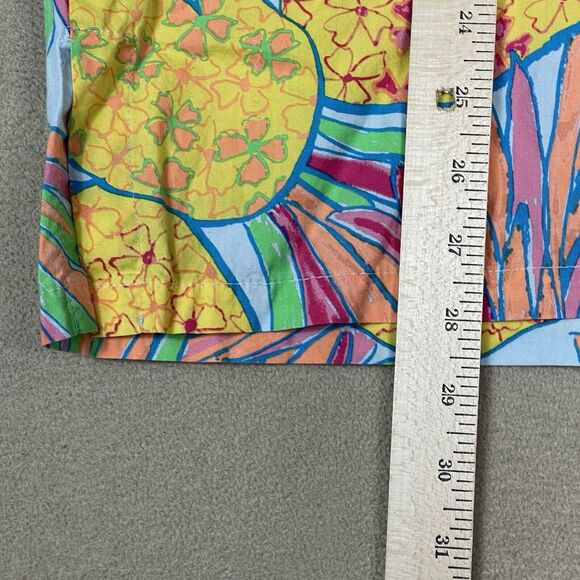 Chubbies Shirt Mens XL Multicolor The Nutter Hawaiian Pineapple Relaxed Fit‎ - Picture 5 of 9